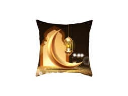 Almofada decorativa Golden Moon para sala de estar e sofá, design elegante LAXISCREED