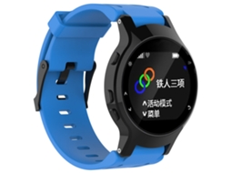 Pulseira De Silicone Para Garmin Forerunner 225 Azul Hexinyigjly