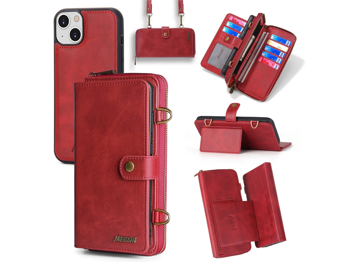 Capa Telemóvel Para Iphone 16 Promax Vermelho