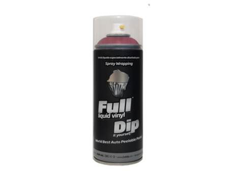 Spray de Vinil Líquido de Imersão Total Vermelho Cereja 400 Ml