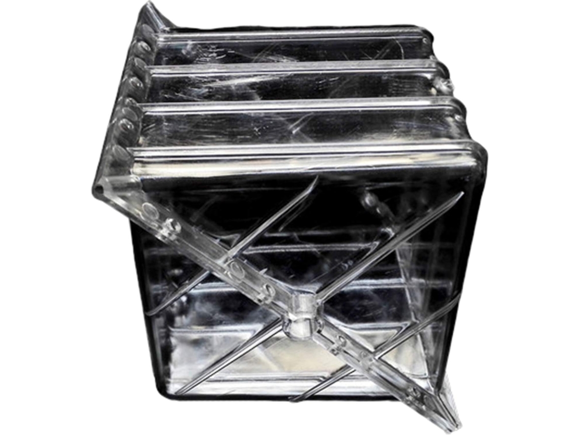 Molde Transparente De Plástico Em Formato De Coração Quadrado Para Cultivo De Melancia. Ideal Para M Gokoco