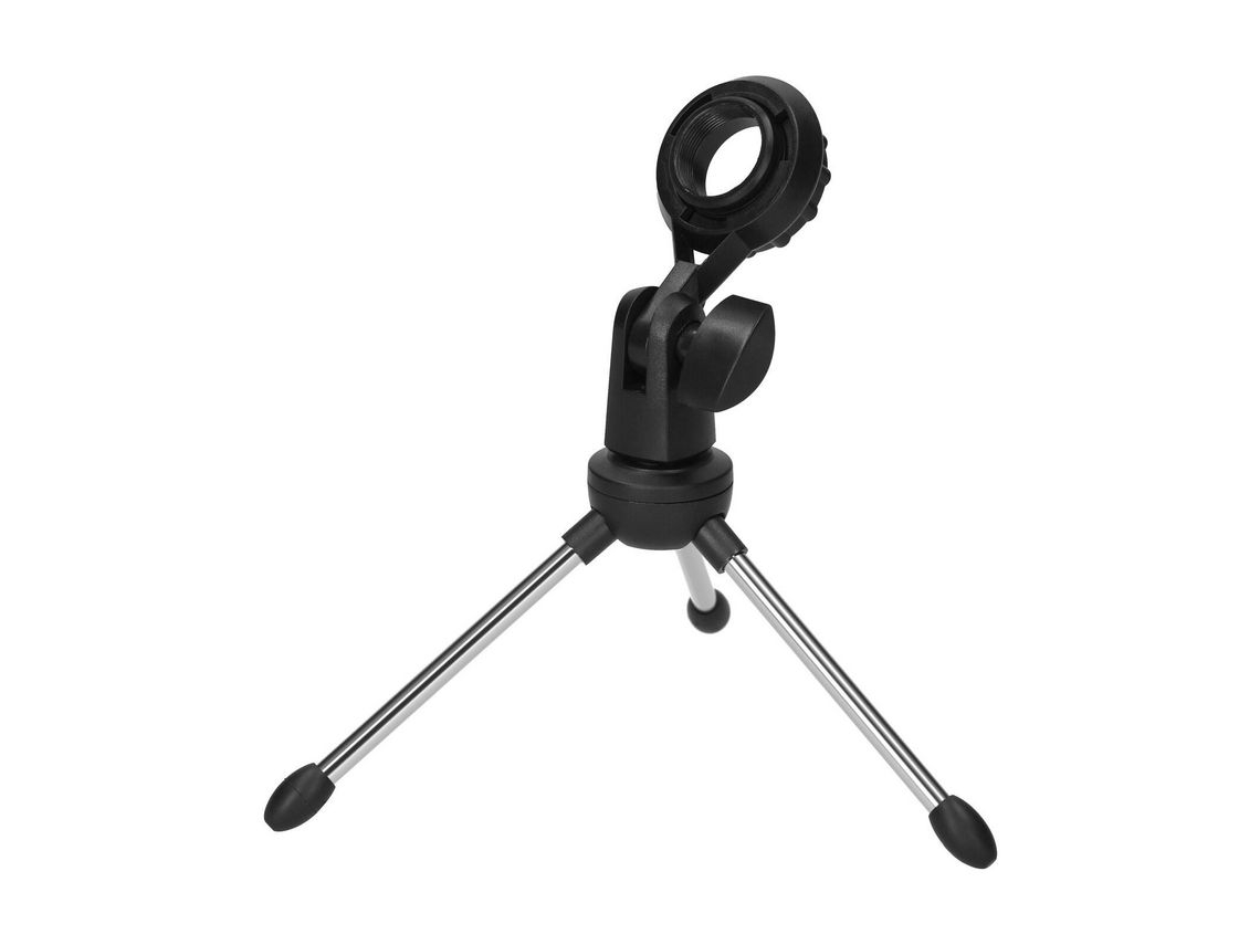 Tripé Dobrável, Adequado Para Microfones De Mesa, Com Conexão Roscada De 5/8 Polegadas, Suporte Portátil Para Microfone*.