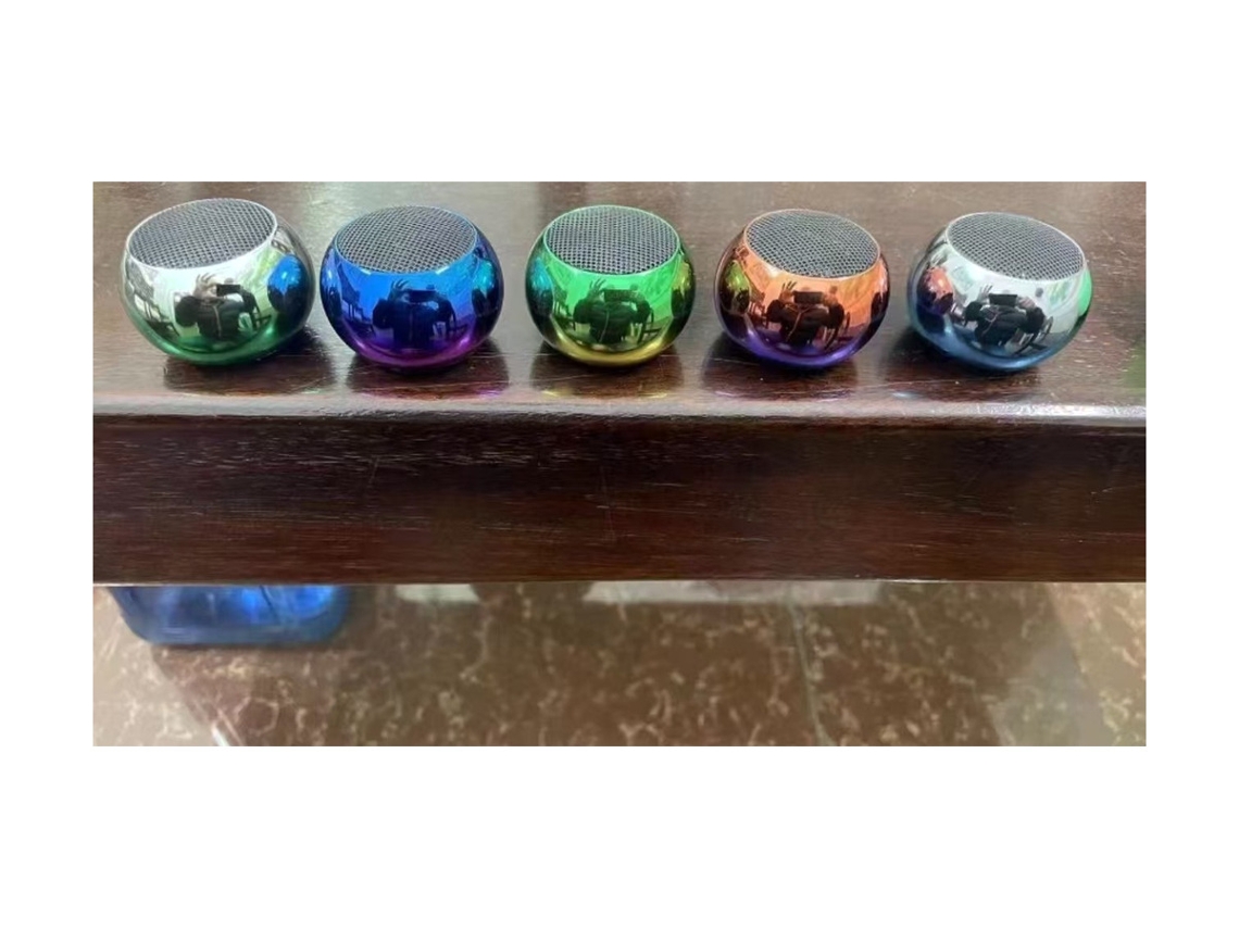 Coluna Bluetooth Mini M3 Gradiente Azul Roxo