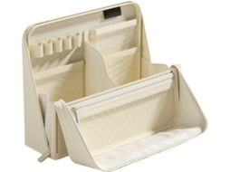 Estojo Grande E Impermeável Com Vários Compartimentos- Ideal Para Marcadores, Artigos De Papelaria, Material