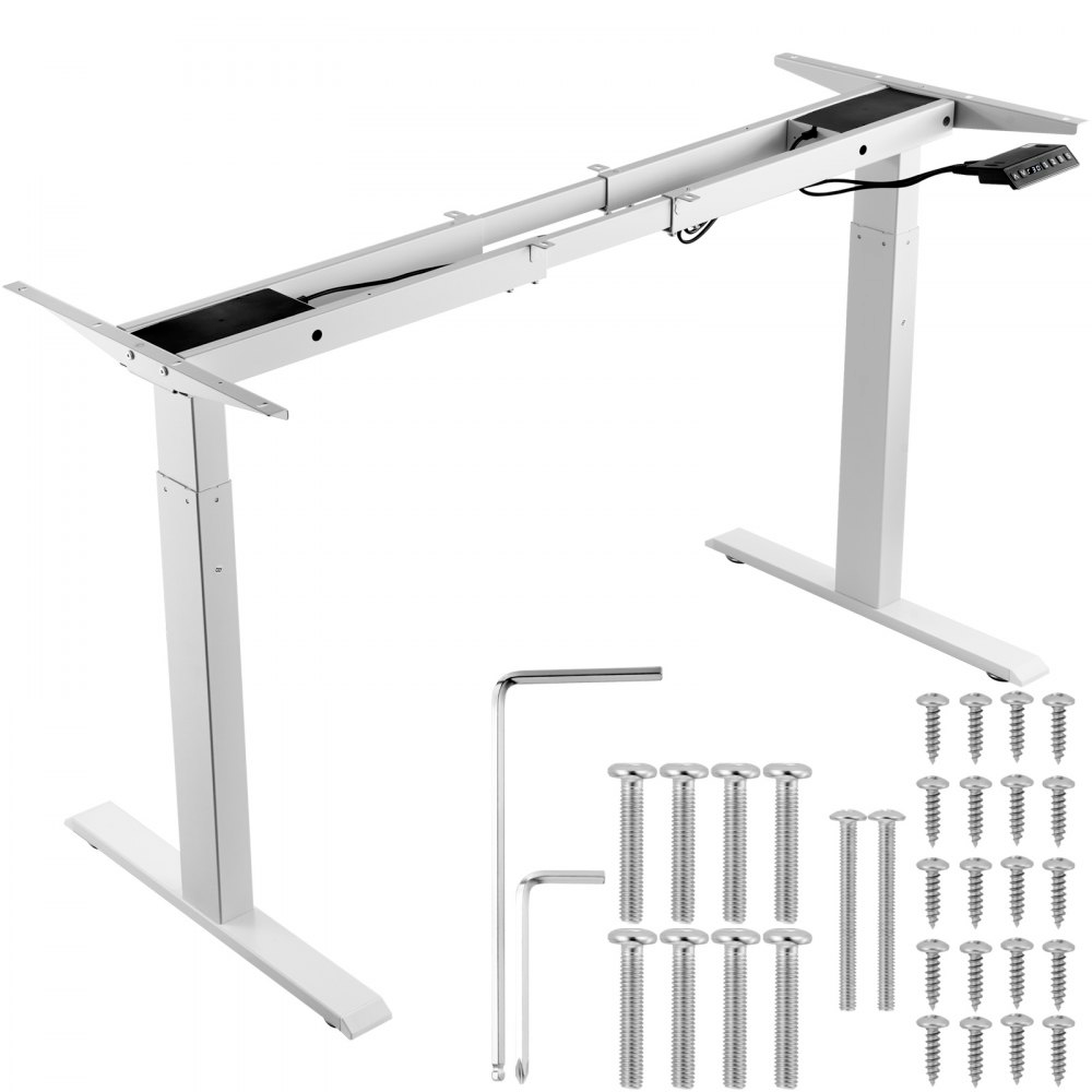 Secretária Elétrica Ajustável 110 178cm Com 2 Motores, Memória E Proteção Tekmaquinas
