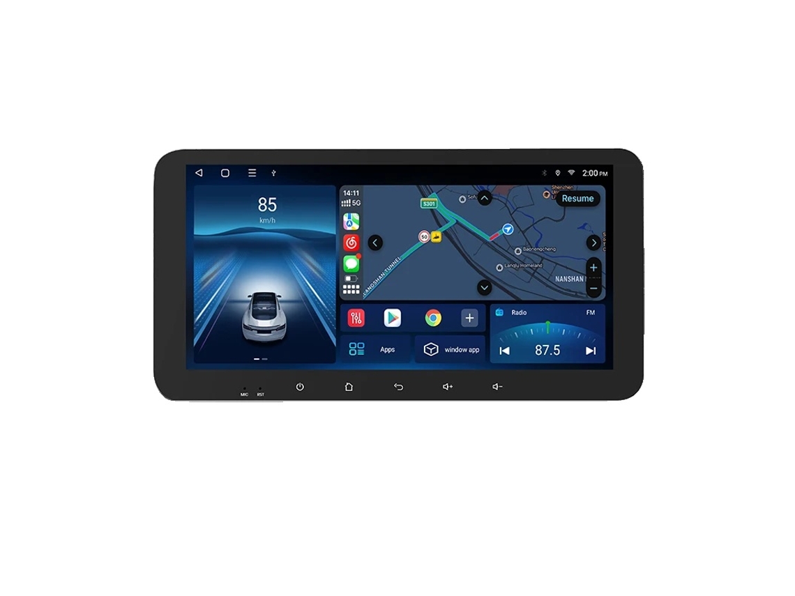 Rádio De Carro, Resolução 2k, Carplay Sem Fio,x7 10.33polegadas Oem (4gb 64gb)