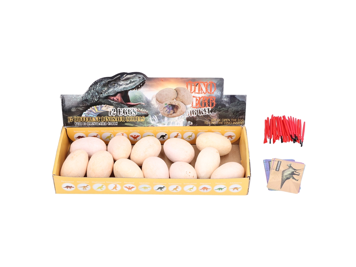 Kit De Escavação De Ovos De Dinossauro Simulação Arqueológica Brinquedo Educativo Presente Para Crianças 3+