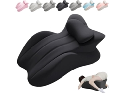 Travesseiro Ergonômico Grande para Quem Dorme de Bruços, Supermacio e Confortável com Capa Removível e Lavável AQUAFORGE