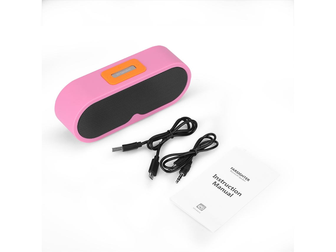 Caixa de Som Bluetooth LAXISCREED Rosa