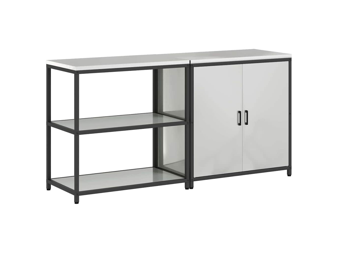 Conjunto de armazenamento de cozinha de 2 peças com porta MAISON EXCLUSIVE