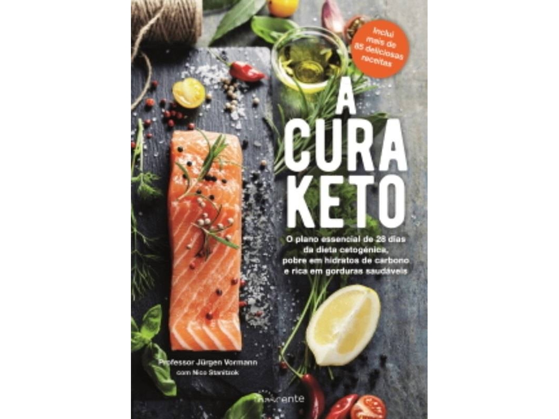 Livro A Cura Keto de Jürgen Vormann Y Nico Stanitzok (Português)