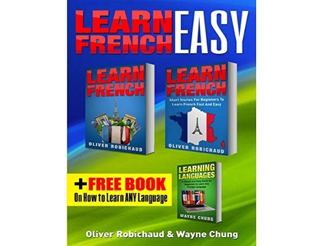 Livro Learn French de Wayne Chung e Oliver Robichaud (Inglês)