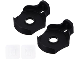 Suporte Para Sabonete Líquido Angooily Sem Furos, Preto Fosco, Automático, Para Casa E Cozinha, Conjunto Com 2 Unidades