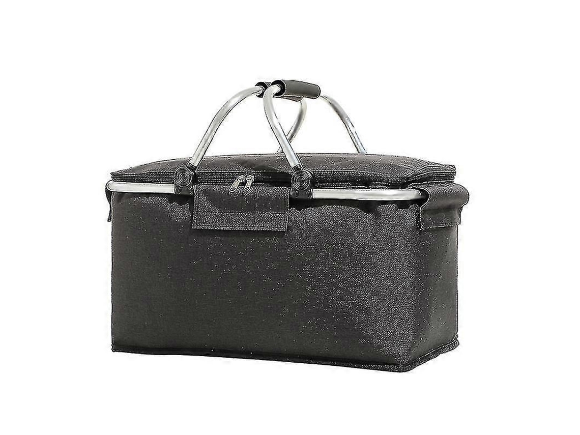 Bolsa Térmica para Piquenique, Cesta Dobrável, de Compras com Tampa, Almoç O, Pequena GOKOCO