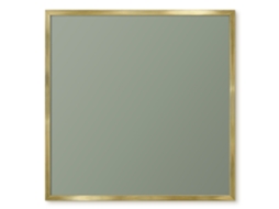 Magnetic Board Pastel Brown For The Living Room Espelharte (50x50 Cm)