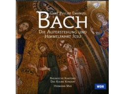 CD Die Auferstehung Und Himmelfahrt Jesu WQ 240 Oratorium, Osterkantate WQ 244