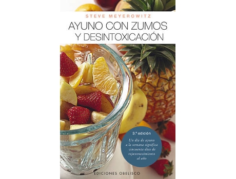 Livro Ayuno Con Zumos Y Desintoxicacion