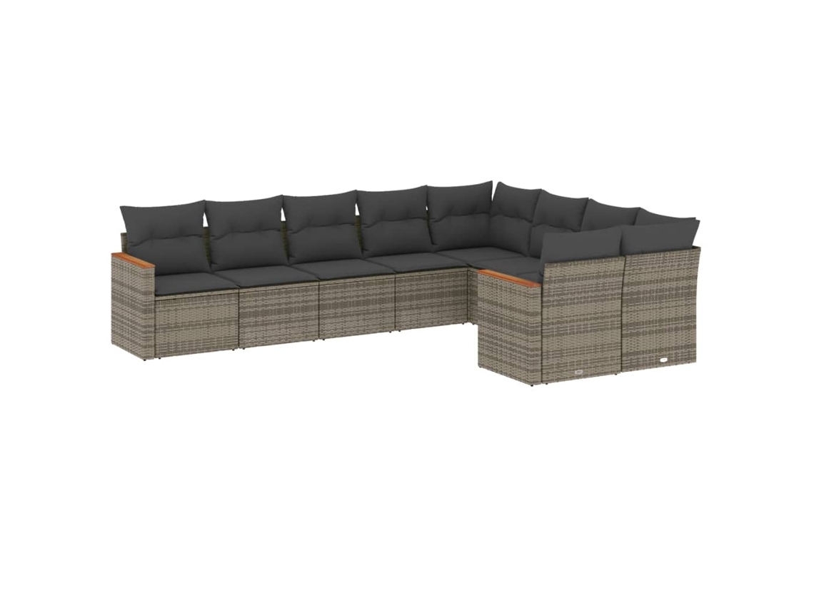 Garden Sofa Set, Garden Sofa Sets Vidaxl Cinzeto Rattan / Vime (n/a)