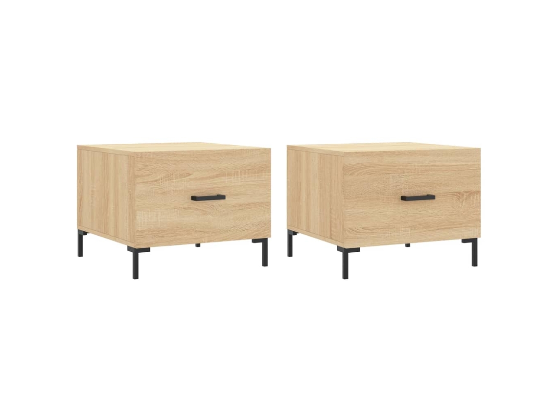 Coffee Table, Coffee Tables Vidaxl Marrom Madeira Processada (n/a)