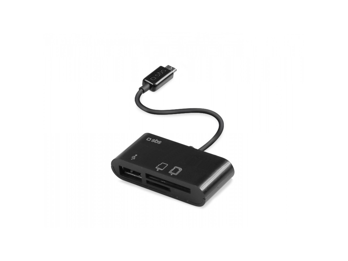 Leitor de Cartões SBS Micro USB