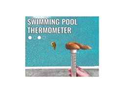 Termômetro de Piscina em Formato Cocô, Engraçado Flutuante Cocô para Brincade Iras com Piscinas e Banheiras GOKOCO