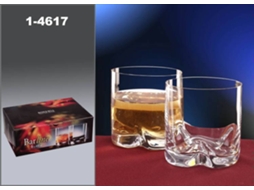 Conjunto de Cristal DRW (9.5cm x 9cmp)