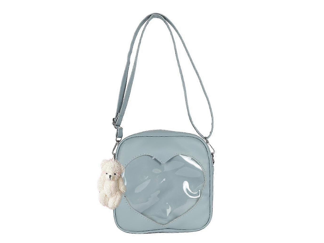 Lurelia Bolsa De Ombro Unissex Grande Capacidade Casual Fashion Viagem Nylon Com Vários Bolsos Para Adolescentes Coreanos Preta