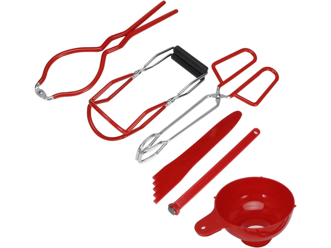 Kit De Conservas Caseiras Com 6 Peças