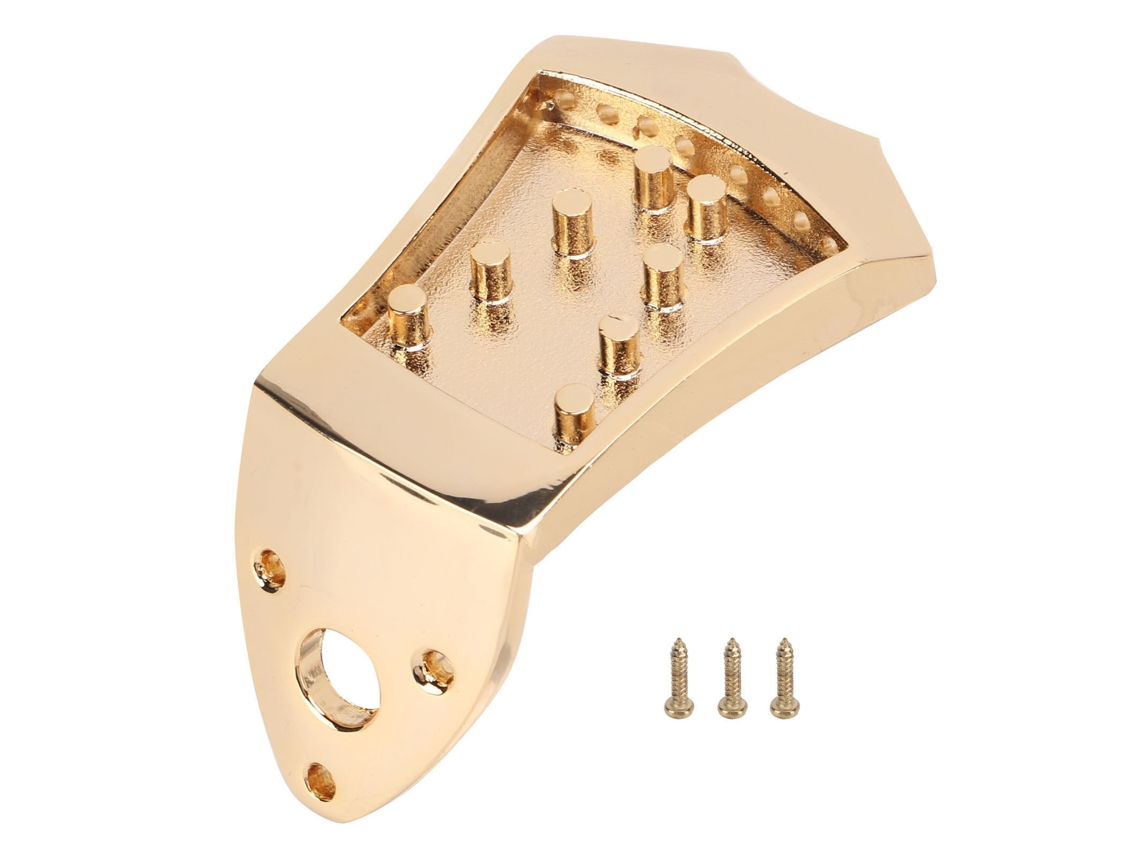 Peça de Reposição para Cordal de Bandolim em Metal Dourado AQUAFORGE