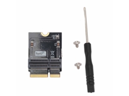 Placa Adaptadora M.2 Ngff Chave E Para Chave E Para Wi-fi Ax200 201 210 Com Indicador De Energia Led