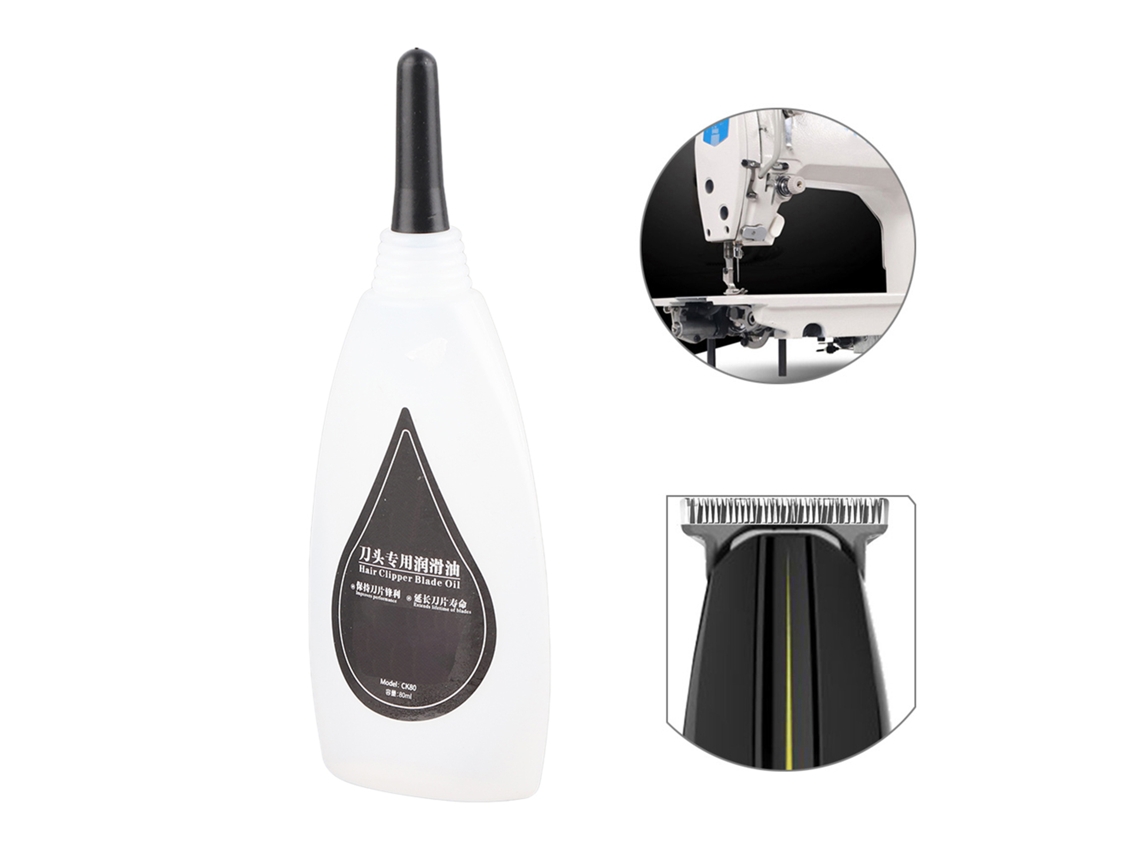 2026 aceite para Cortadoras de Cabelo 80ml Lubricante para Cortadoras Elétricas e Aparelhos de Barbear Proteção Contra a Oxidação