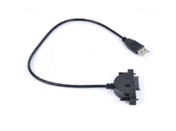 Lurelia Cabo Adaptador Sata 7p/6p Para Usb 2.0, Para Unidade Óptica De Portátil