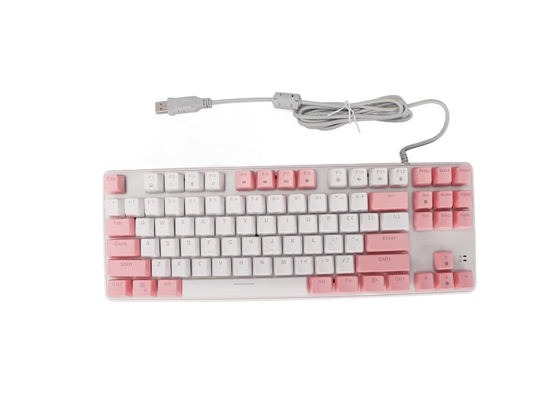 Teclado Mecânico Gamer Rgb Com 87 Teclas Usb