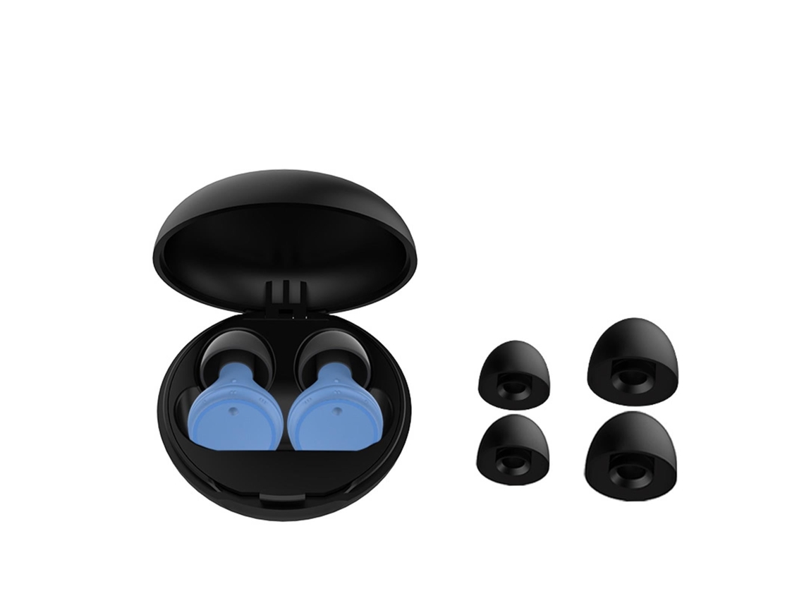 Tampões de ouvido de silicone de 45dB com 8 almofadas