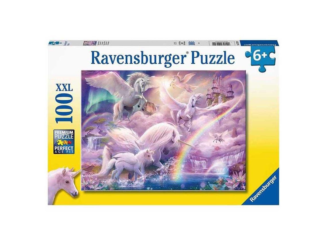 RAVENSBURGUER Quebra Cabeça Pegasus Unicorns 100 Peças