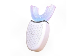 Escova de Dentes Elétrica Silicone em Formato U para Clareamento e Cuidados com os Adultos. GOKOCO
