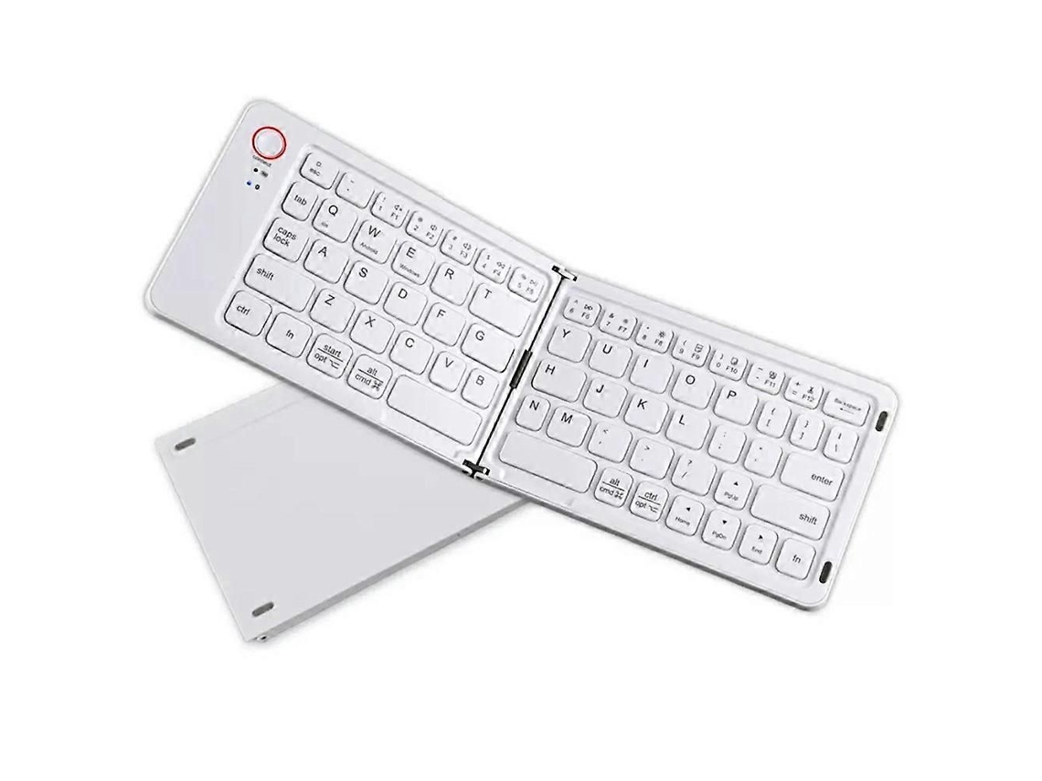 Teclado e Mouse Sem Fio Bluetooth com Três Modos TAISHENGDA