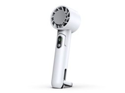 Kit com 2 mini ventiladores, recarregáveis, 3 velocidades