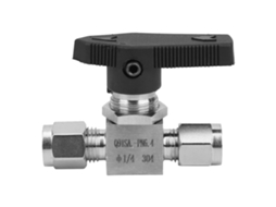 Válvula De Aguja De Acero Inoxidable 304 Control De Flujo Alta Presión Para Agua Gas Líquido Ss‑44s6ф1/4