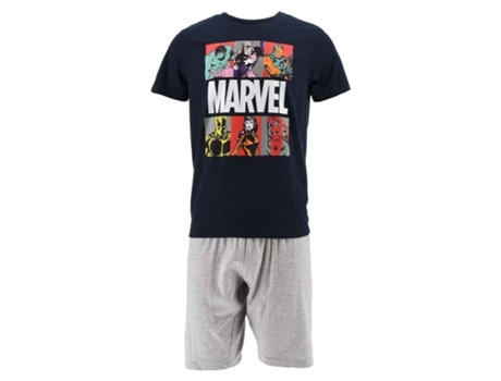 Pijama Azul Da Marvel Comics Tamanho M Sun City