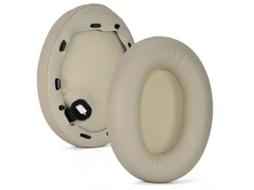 Acessórios Para Fones De Ouvido Compatíveis Com Sony Wh 2000xm4 Ponteiras Auriculares Douradas Champanhe Com Acolchoamento Yunzii (2 Unidades)