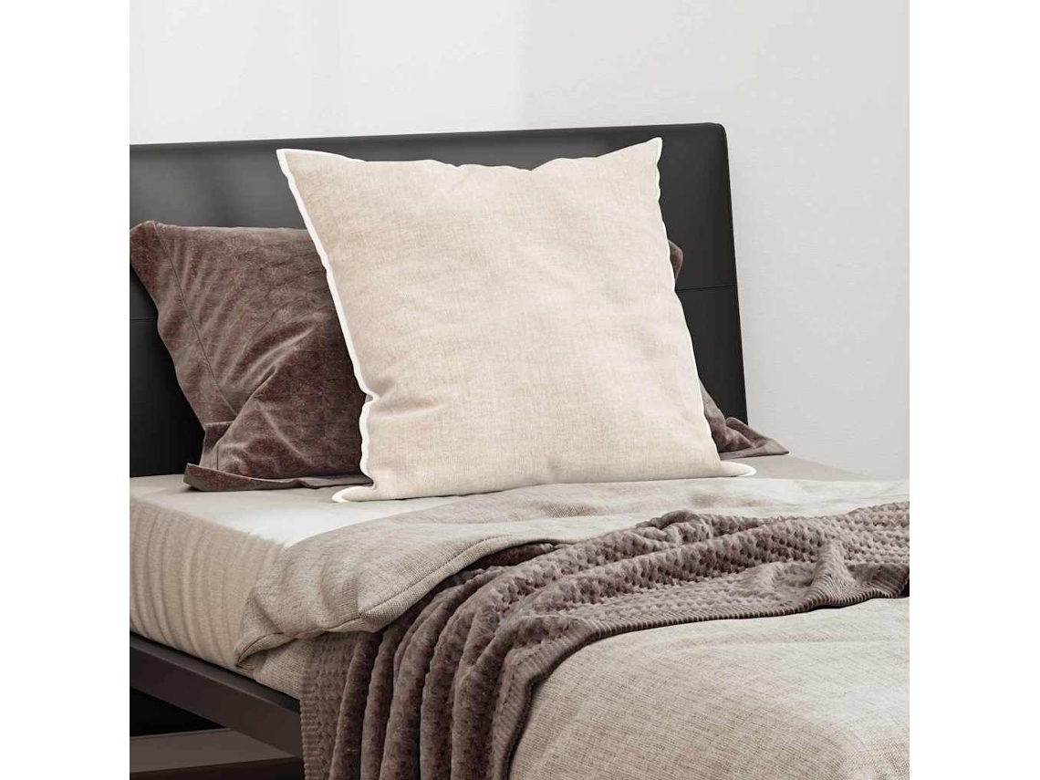 Vidaxl Almofada 81 X 80 X 20 Cm Poliéster Branco