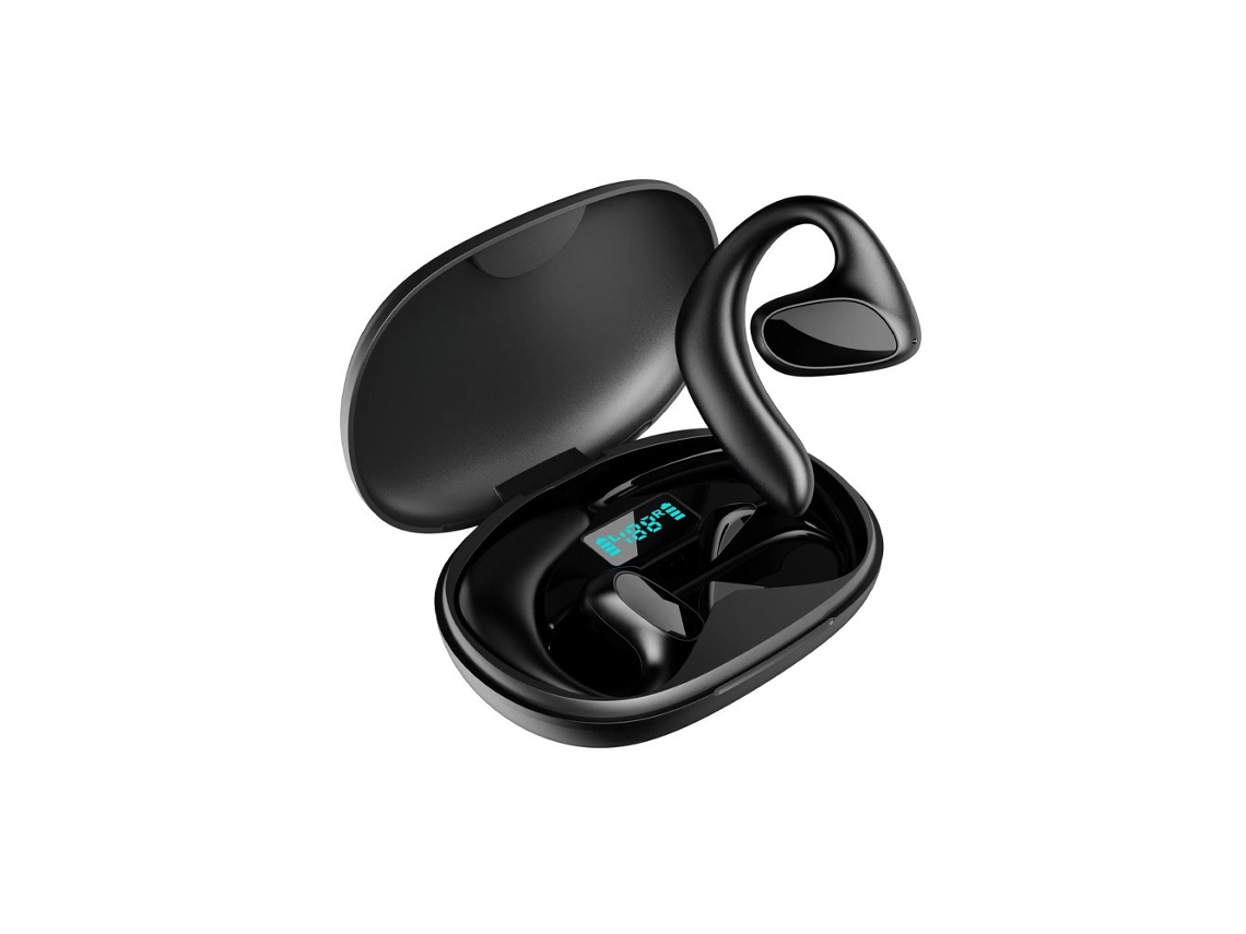 Auriculares Tradução Ai Idiomas Destaques Pods Tempo Real Ios Android Chronus Preto