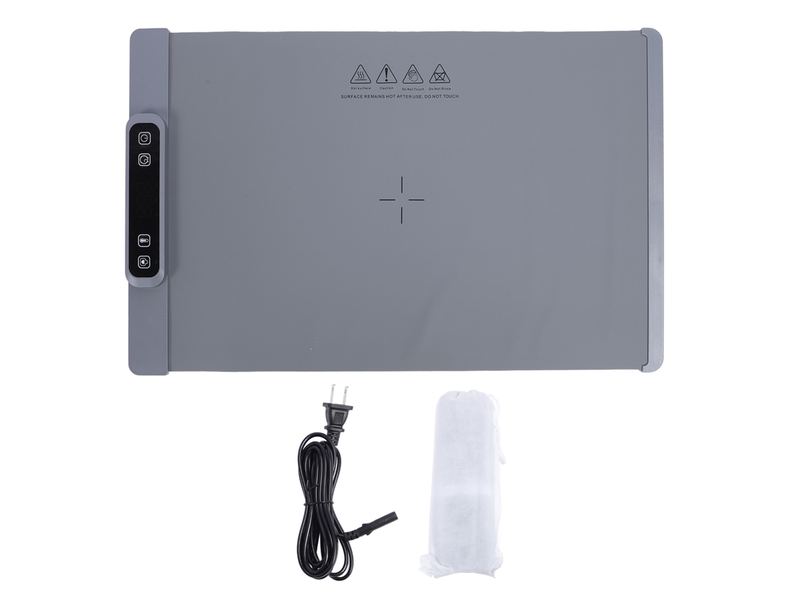 Tapete Elétrico Silicone Aquecedor De Comida 3 Níveis