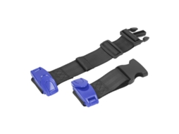 Primerox regulador de Cinto de Segurança para Carro para Crianças Nylon Macio Ajustável Azul