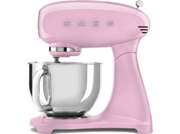 Batedeira com Taça SMEG SMF05PKEU (4,8 L - 1000 W - Rosa)