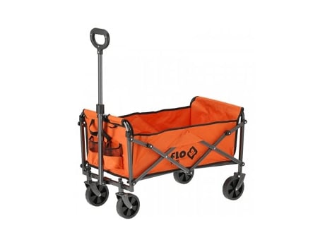 Carrinho Dobrável Multiuso Com Rodas 75x48x86cm 90180 Flo