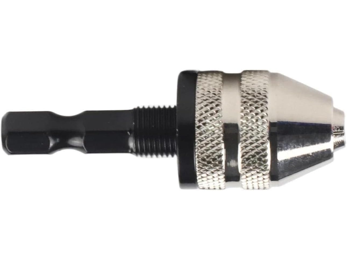 Mandril Sem Chave Para De 0,3 A 3,4 Mm, Com Encaixe 1/4 Em Metal, 1 Unidade