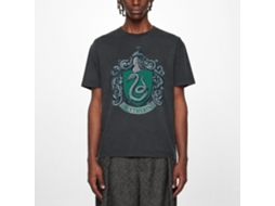 Rockinstone Harry Potter Slytherin Black T-shirt Size:xxl