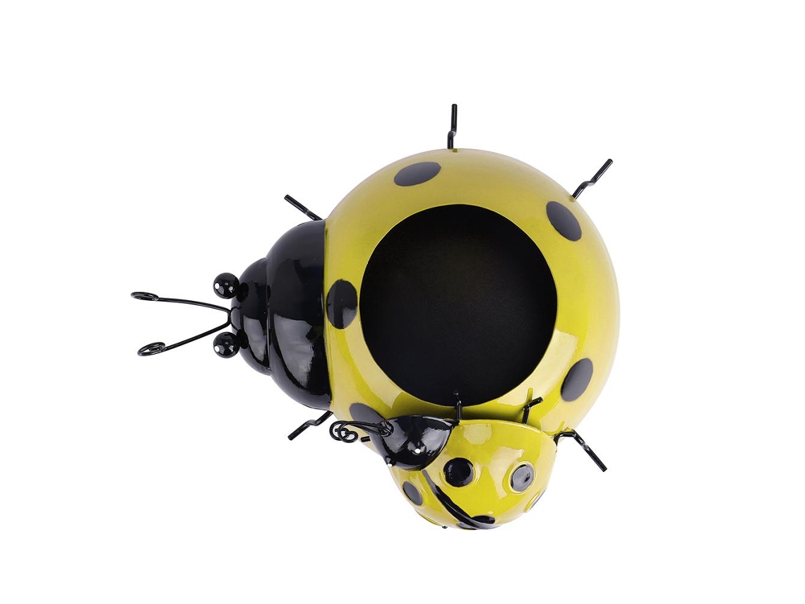 Metal Ladybug Flower Pot CHABERLU